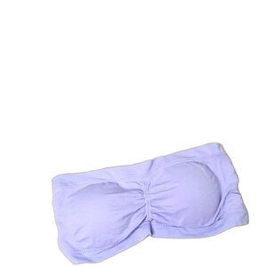 Bra Strapless Comfort Stretchy Lavender  Size XL NWT